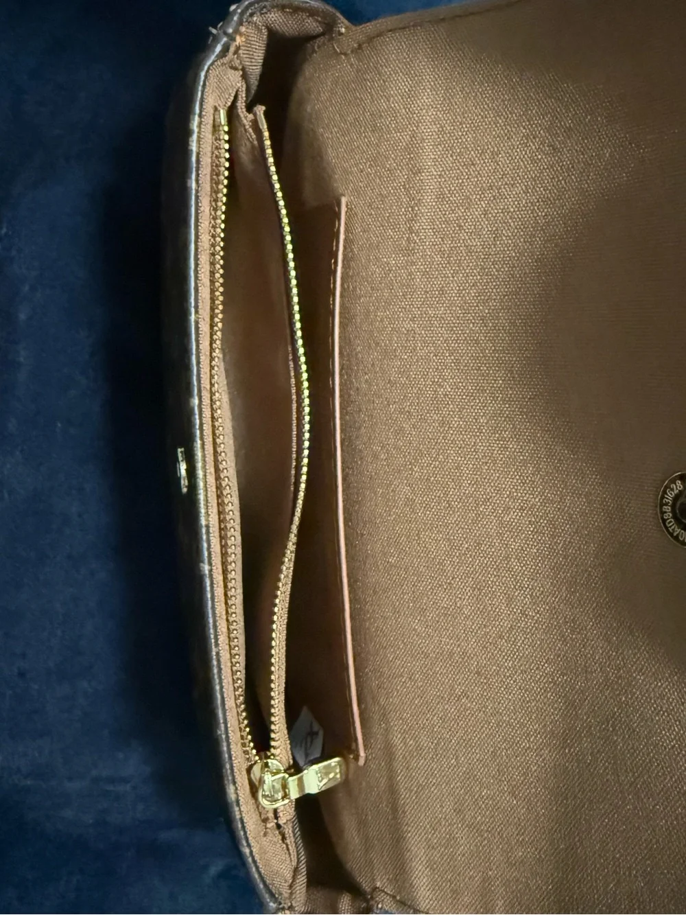 Louis Vuitton Monogram Wallet-on-Chain with Gold Hardware
